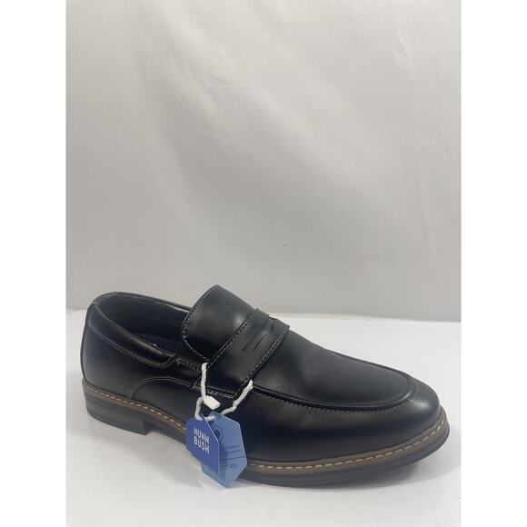 Nunn Bush Carmelo MT SO Shoes Mens Size 9 Black Slip On Dress Loafers New Box main image 5